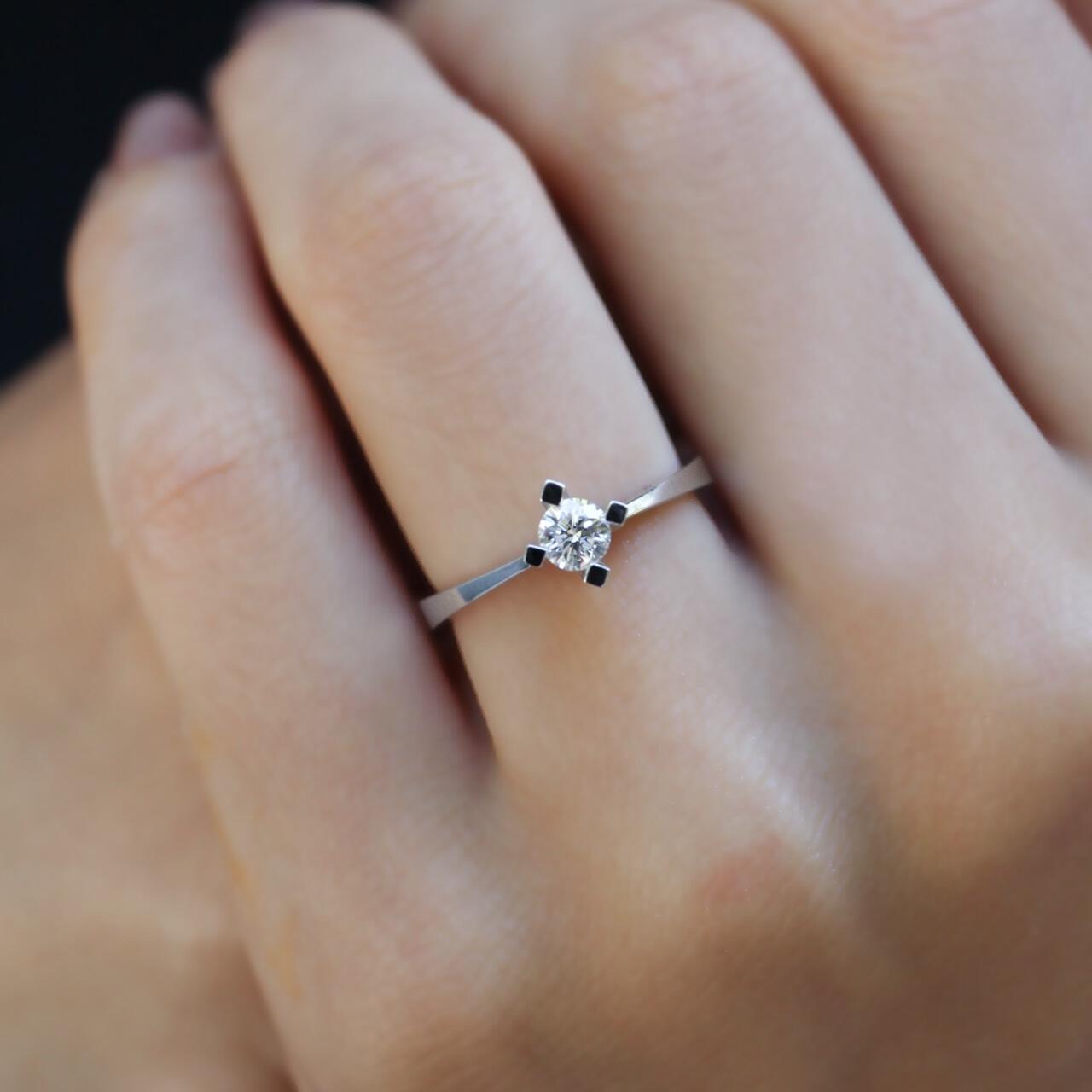 0.30 Carat Diamond Solitaire Ring