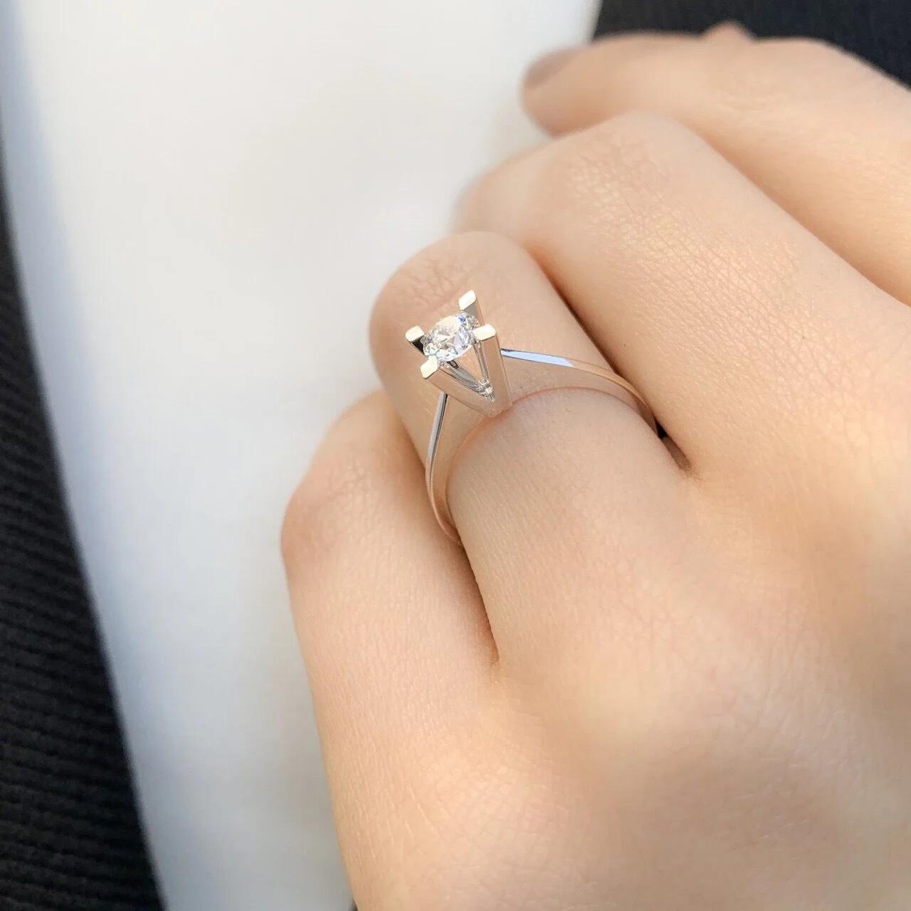 0,40 Karat Diamant Solitärring