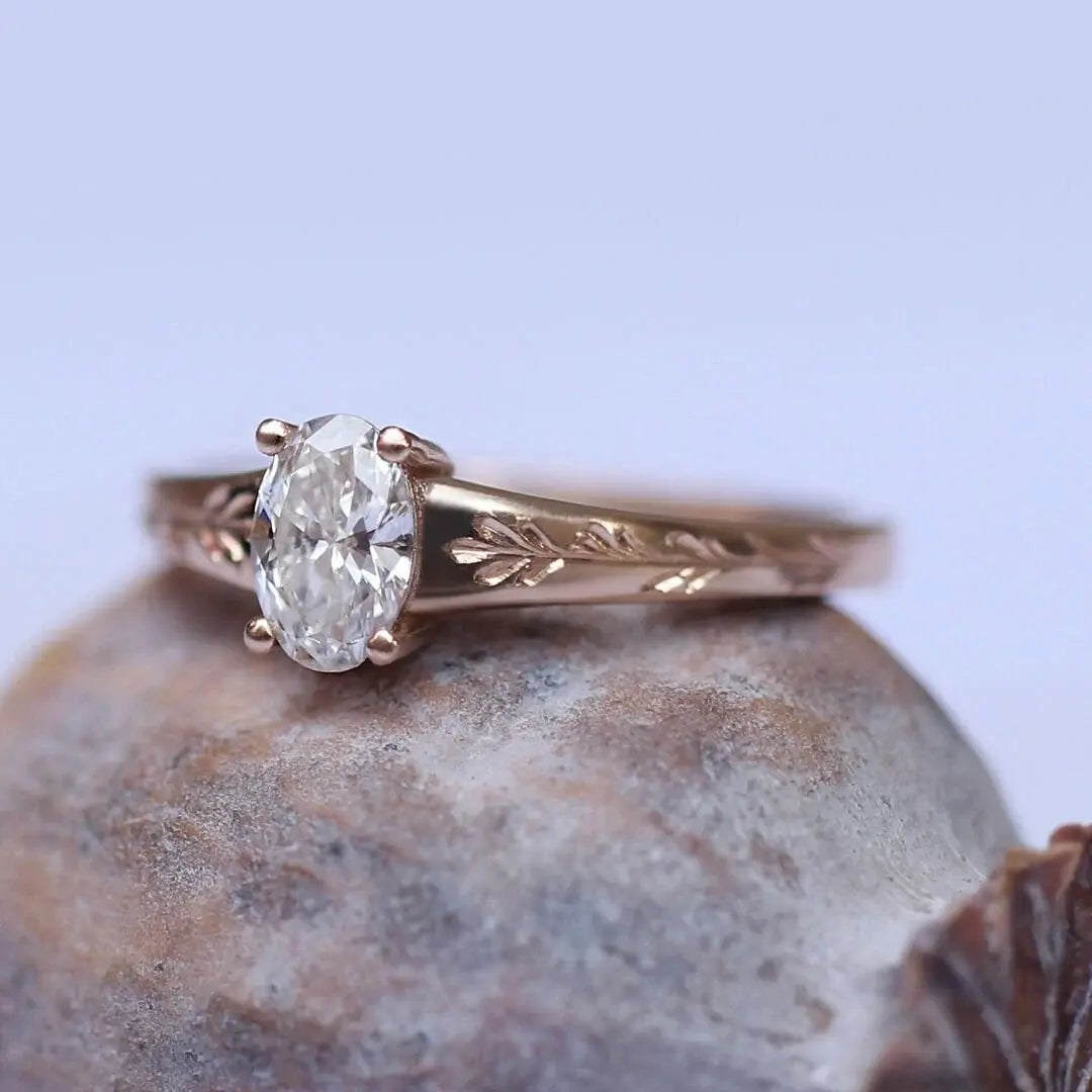 0.40 Karat Vintage Kate Tasarım Pırlanta Yüzük