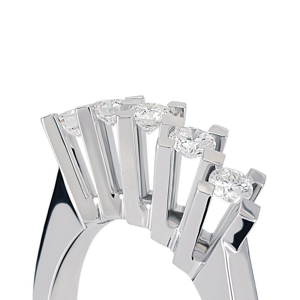 0.50 Carat Diamond Five-Stone Ring