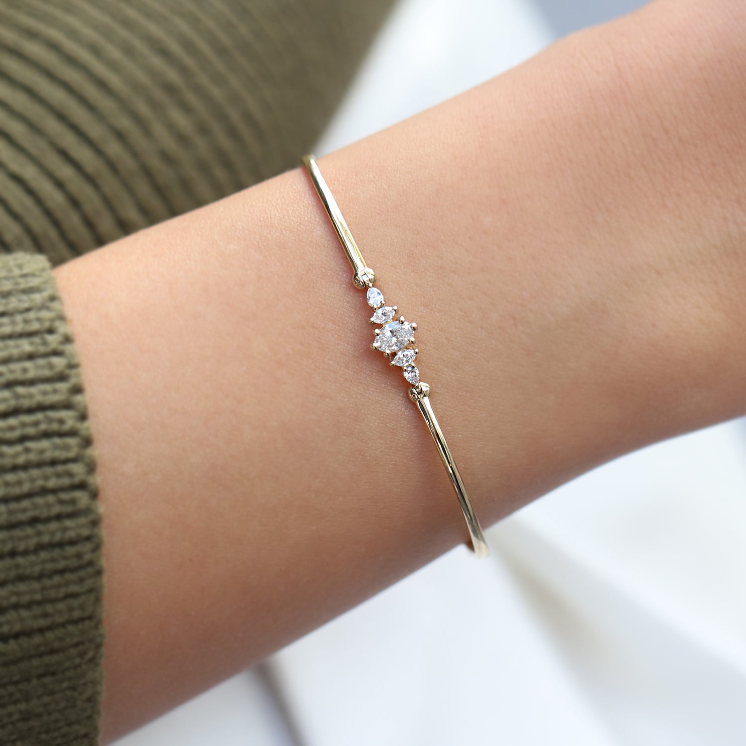 0.50 Carat Designer Diamond Diana Bracelet