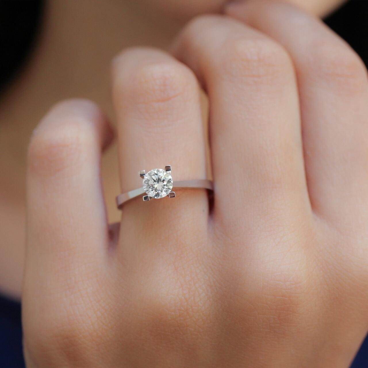 0.70 Carat Diamond Solitaire Ring