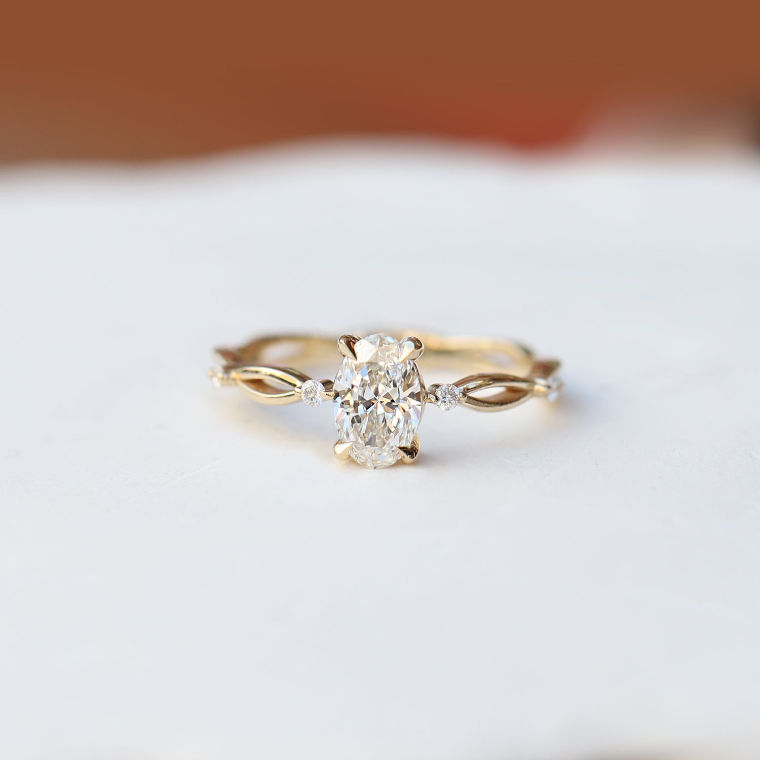 0.75 Carat F SI2 GIA Certified Nina Solitaire Ring