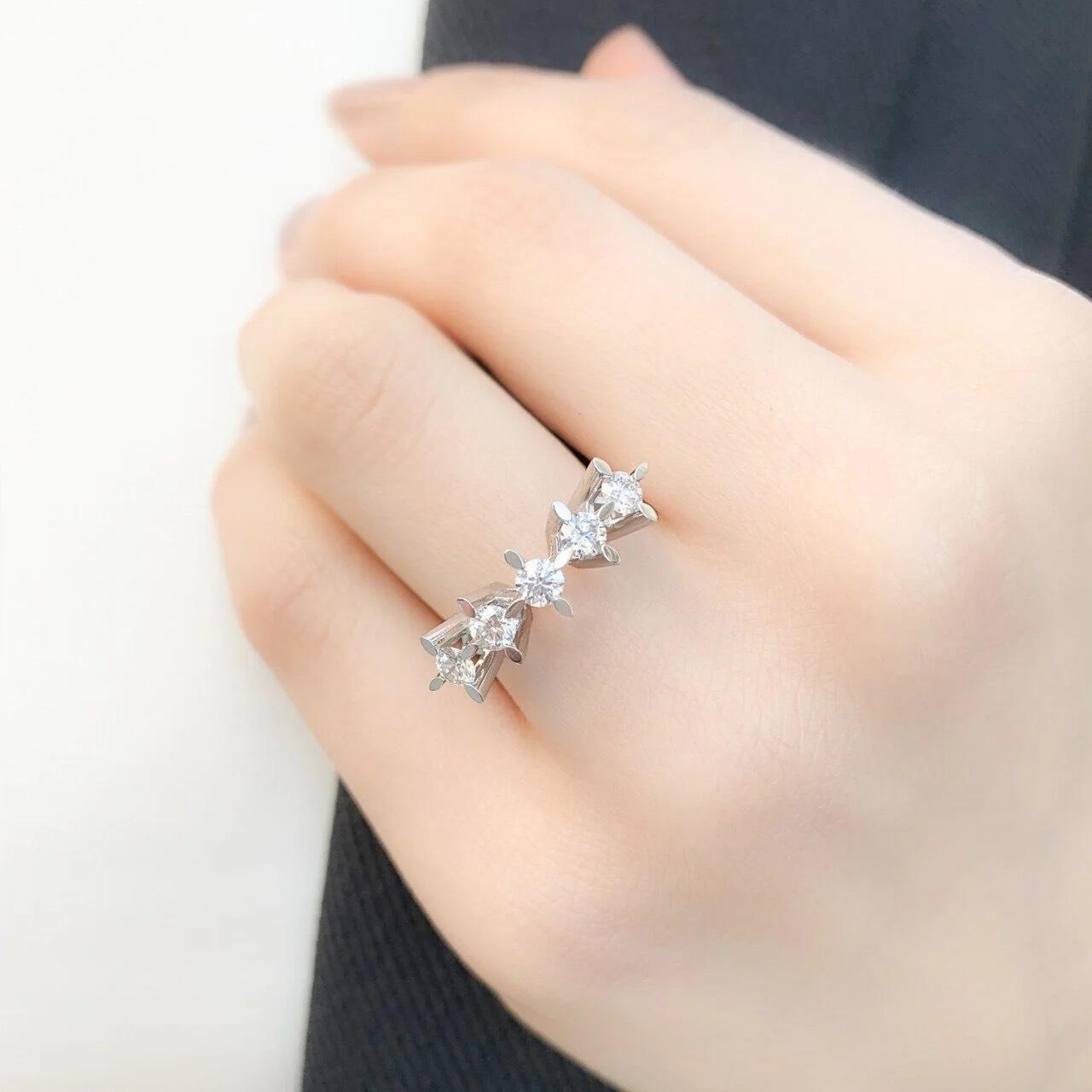 0.80 Carat Diamond Five-Stone Ring