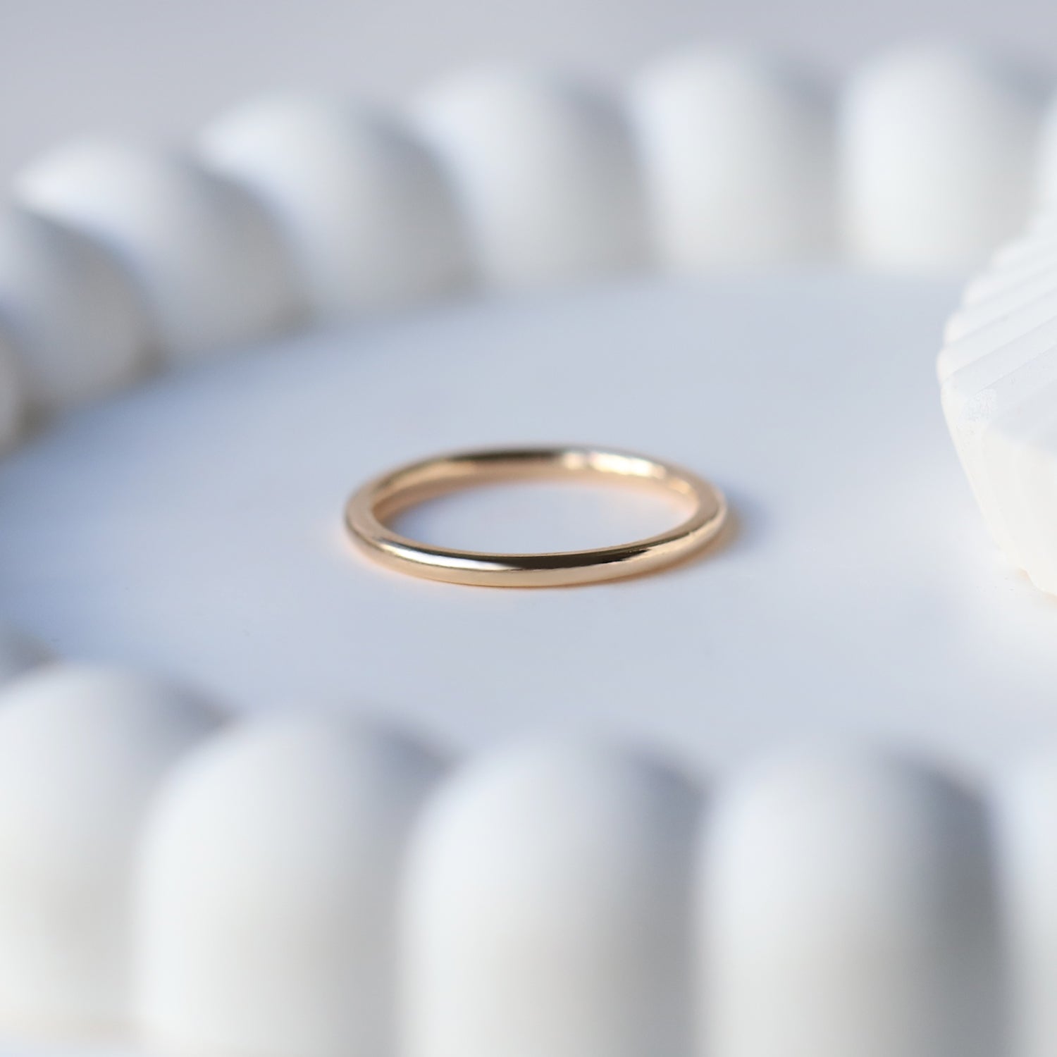 14 Karat Gold Simit Ehering