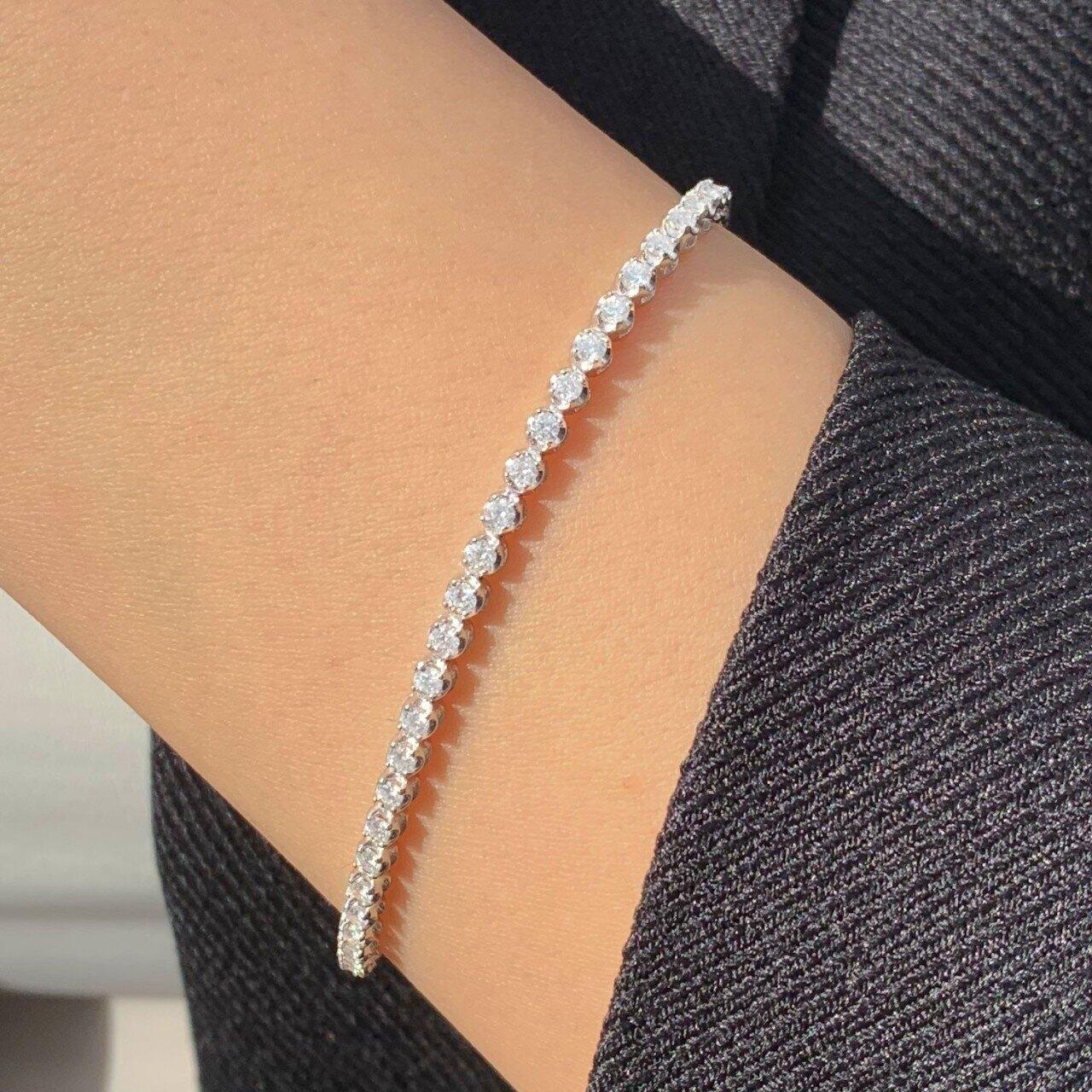 1.85 Carat Diamond Tennis Bracelet