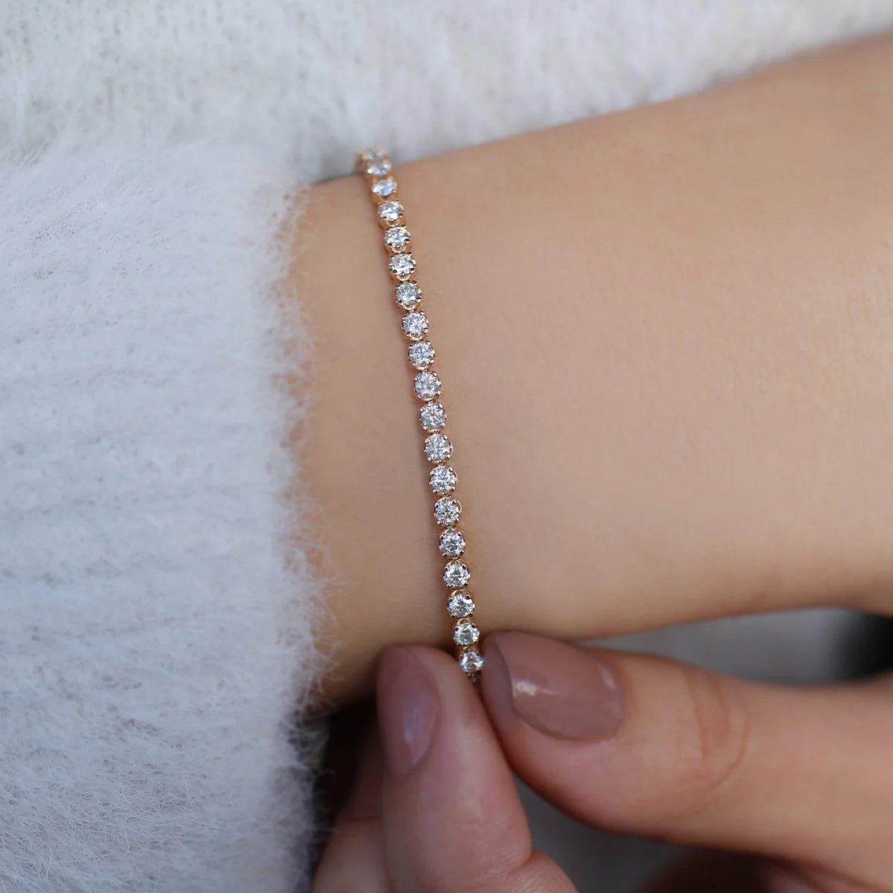 2.50 Carat Diamond Tennis Bracelet