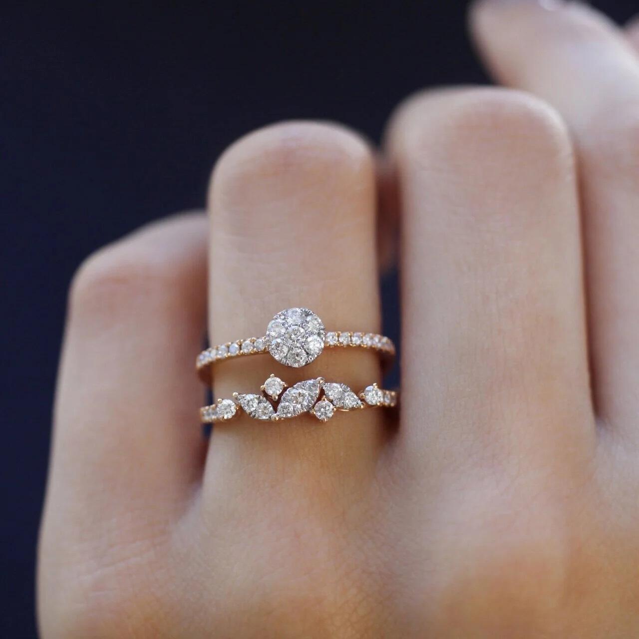 0.60 Carat Custom Design Diamond Ring