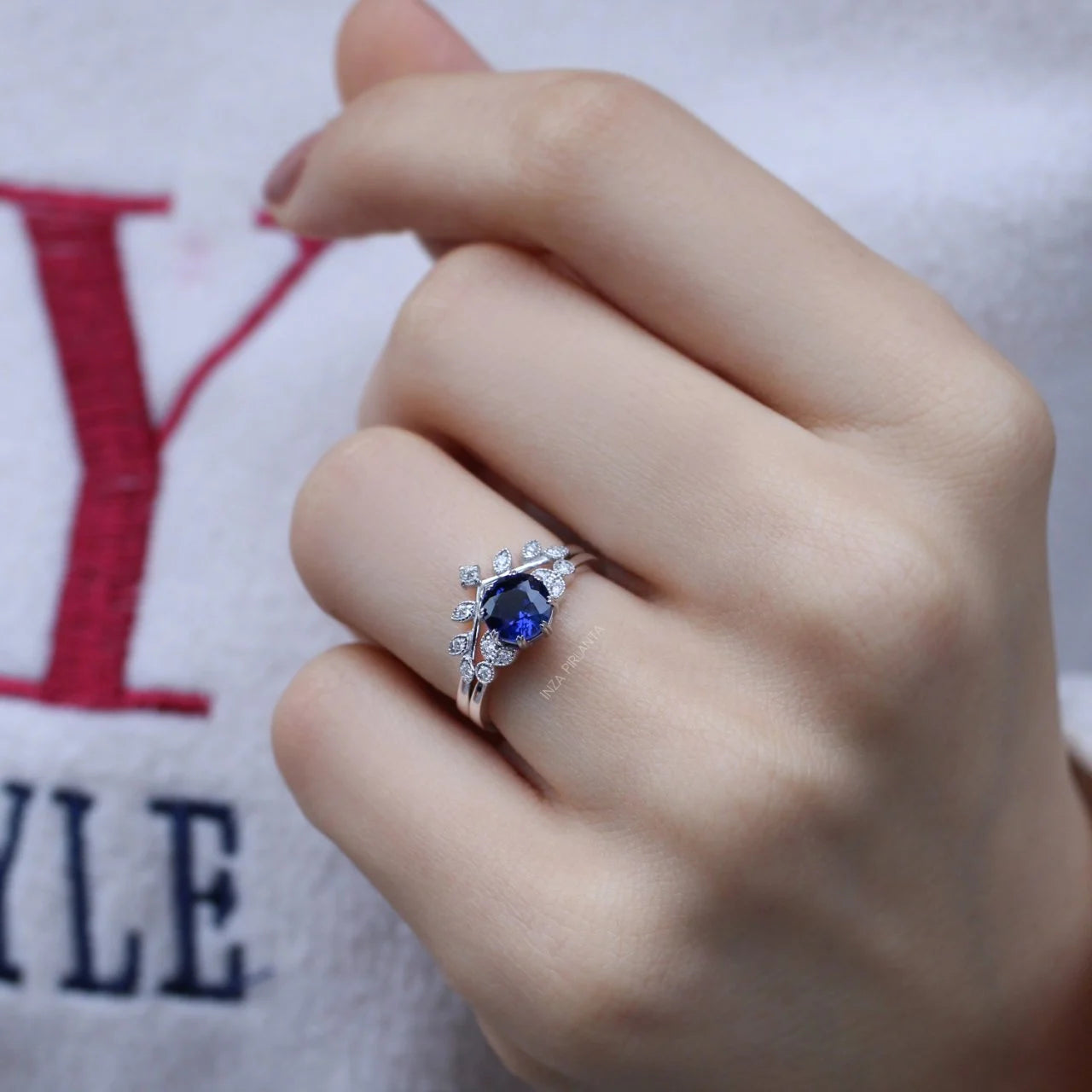 Vintage Dal & Safir Diamond Ring