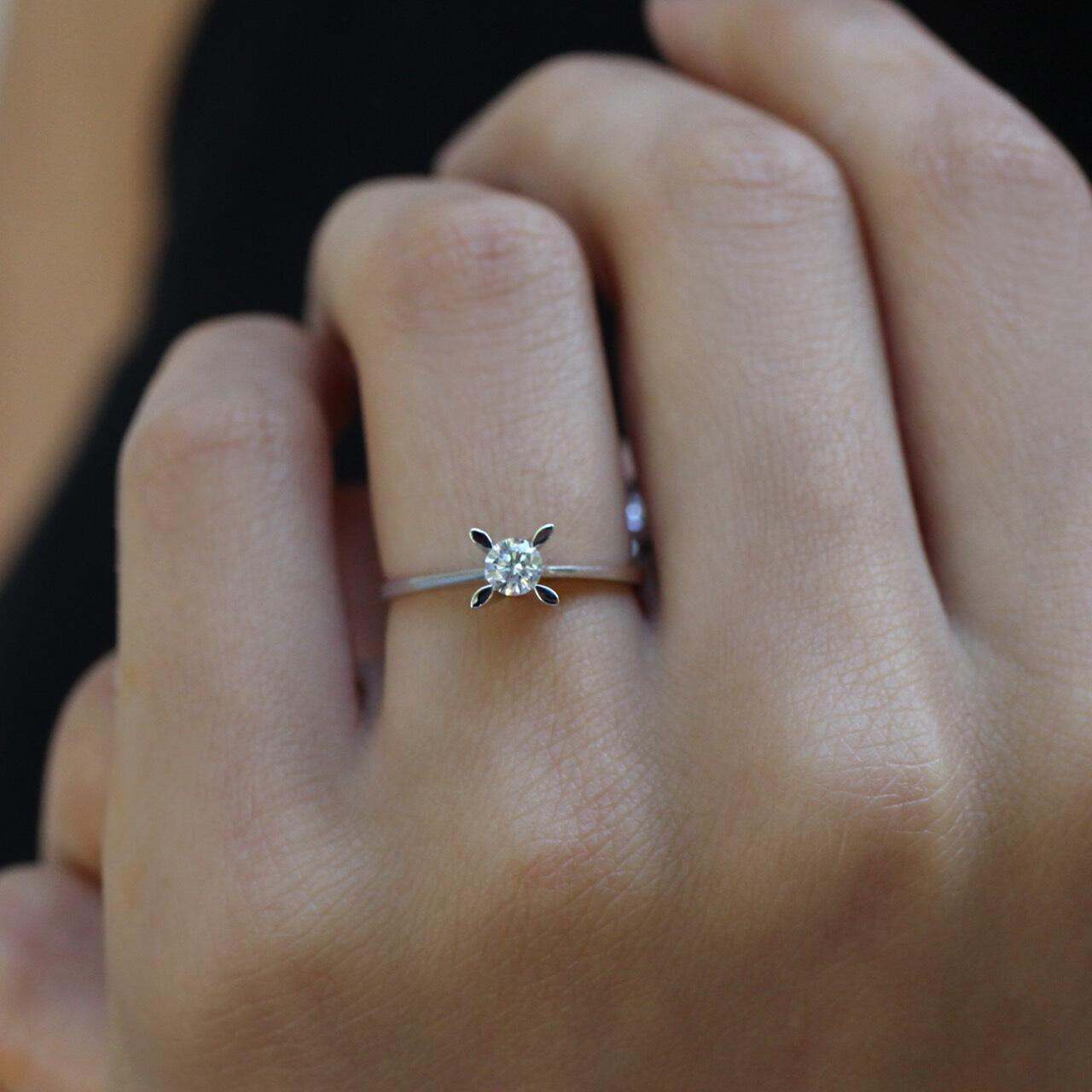 0.35 Carat Diamond Solitaire Ring