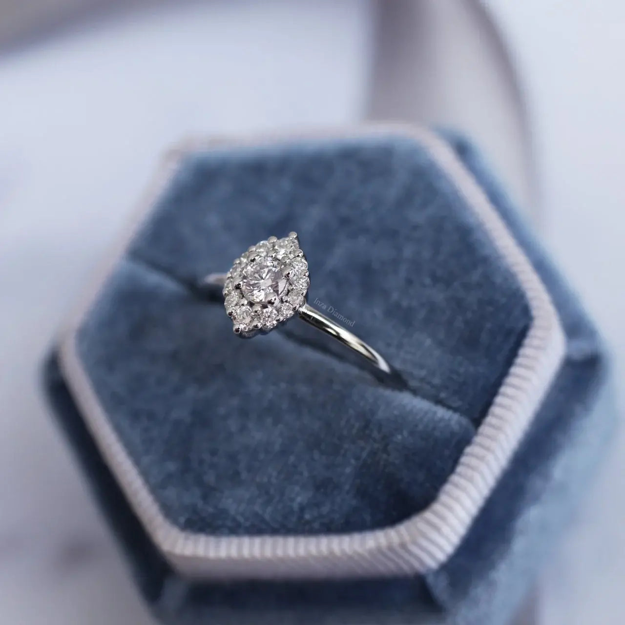 0.35 Carat Vintage Lina Design Diamond Ring