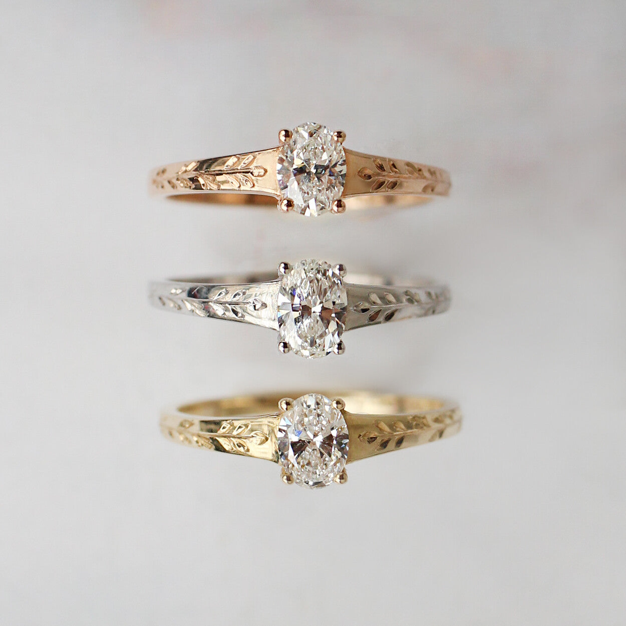 0,40 Karat F SI2 GIA Zertifizierter Vintage Kate Design Diamantring