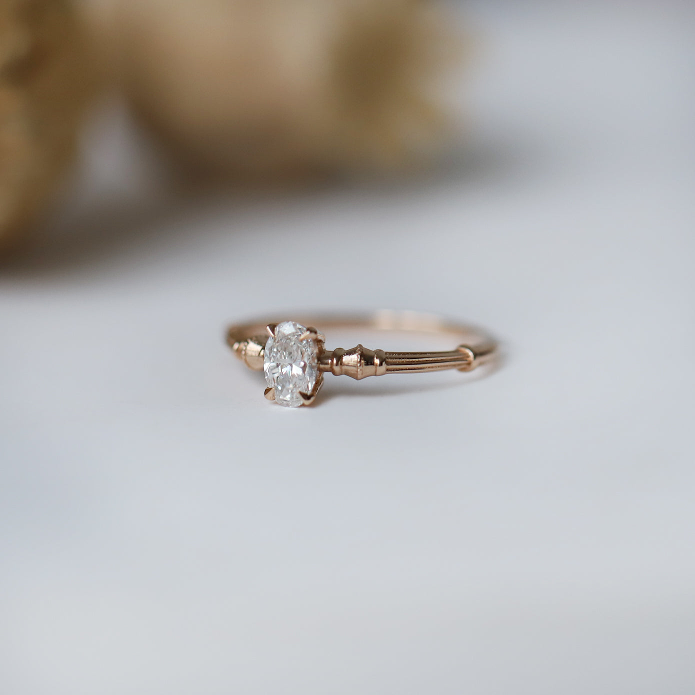 0.40 Karat Vintage Maria Diamantring
