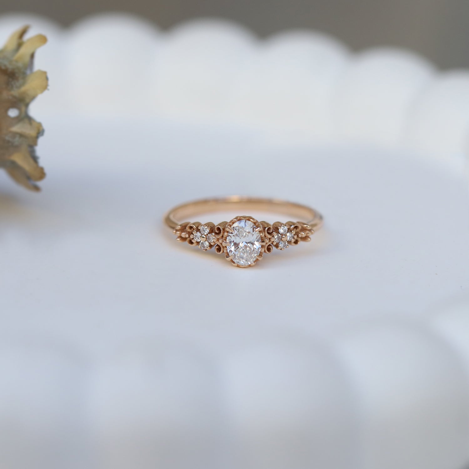0,45 Karat Vintage Monica Diamantring