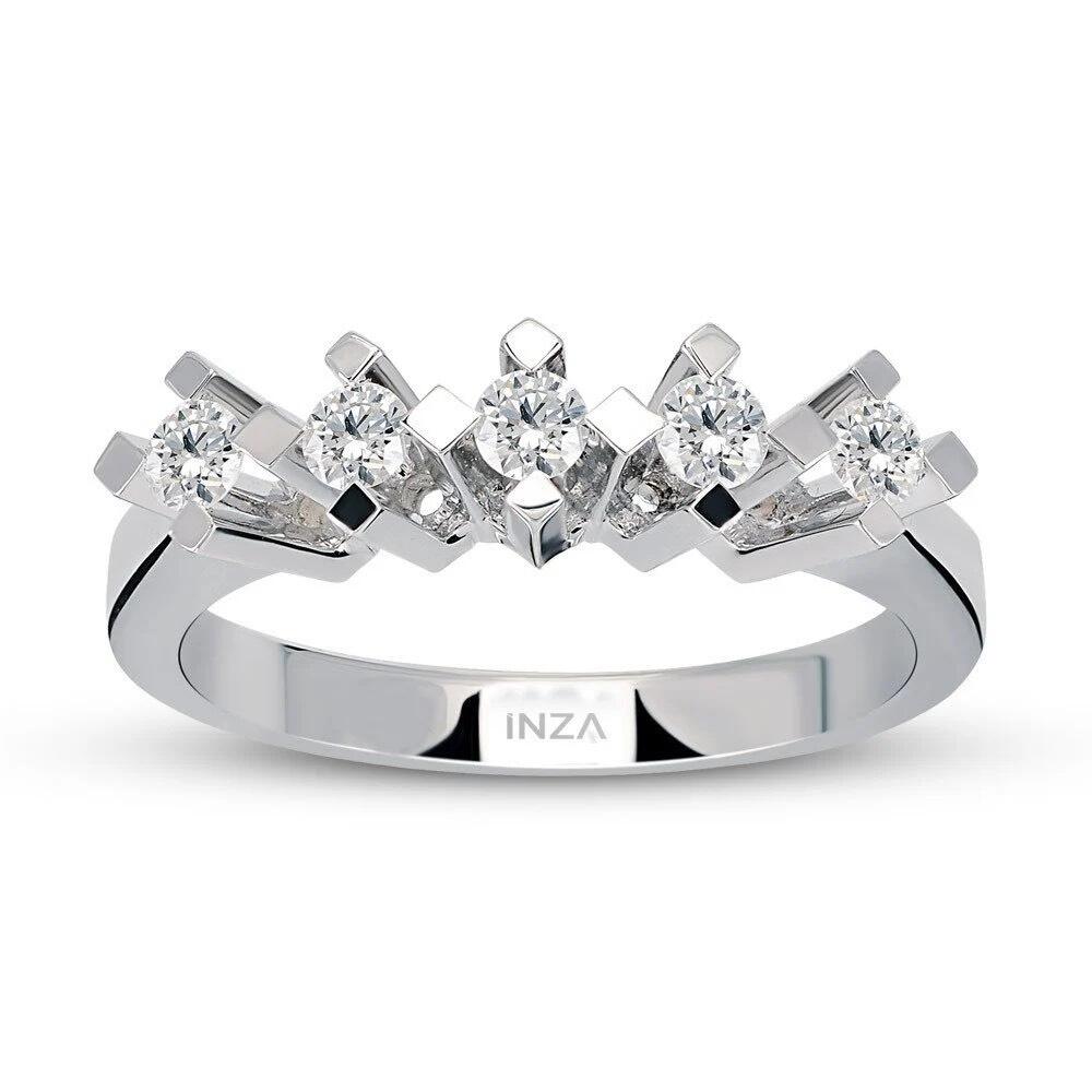 0.50 Carat Diamond Five-Stone Ring