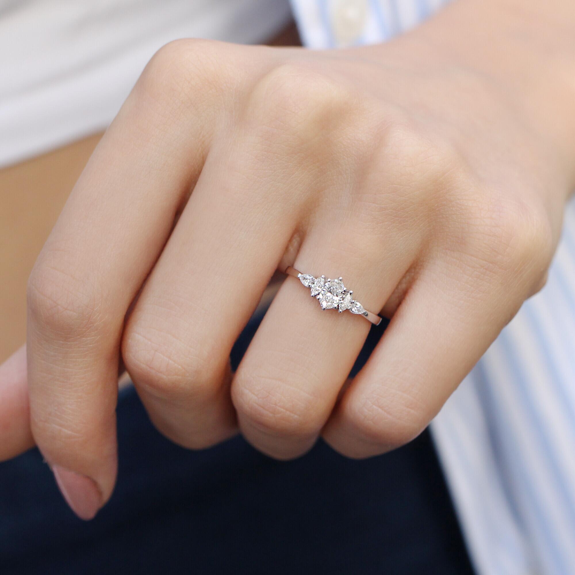 0.50 Carat Vintage Diana Diamond Ring