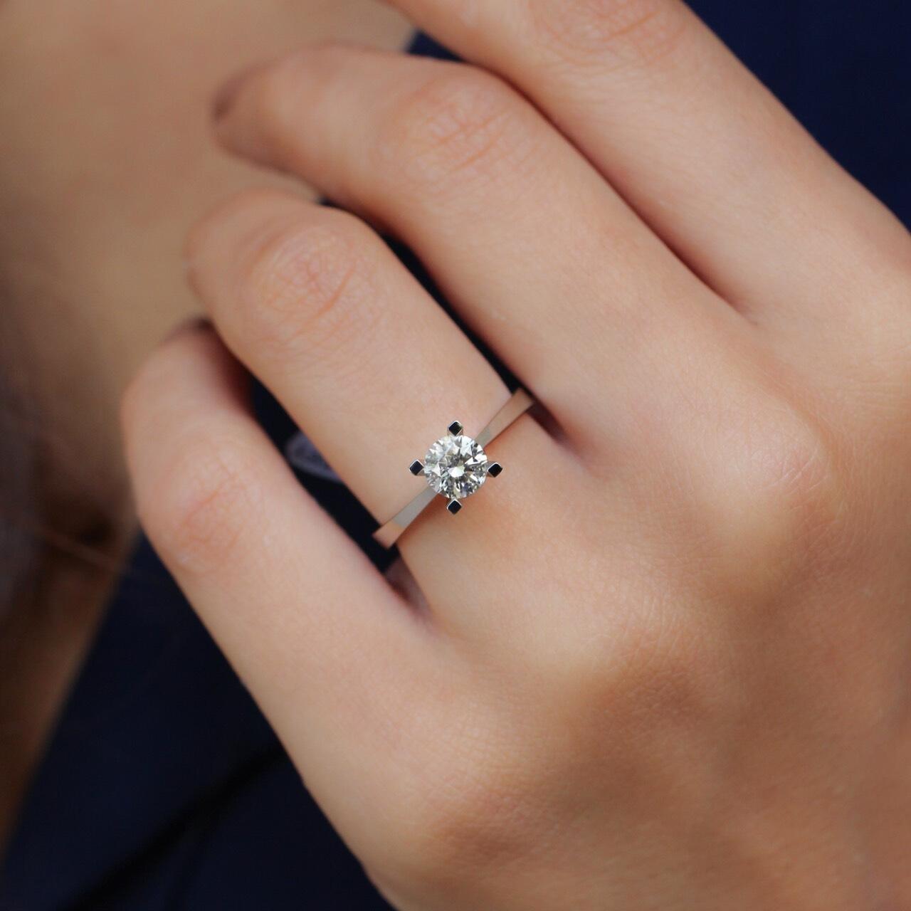 0.70 Carat Diamond Solitaire Ring