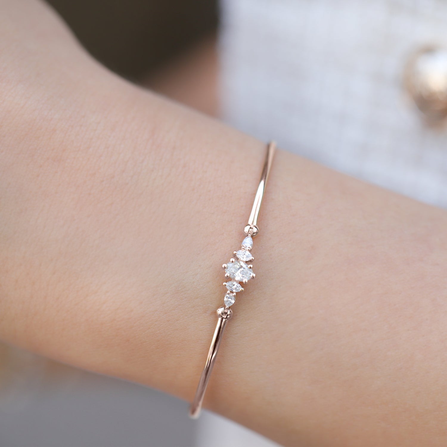 1.00 Karat Designer Diana Diamant-Set