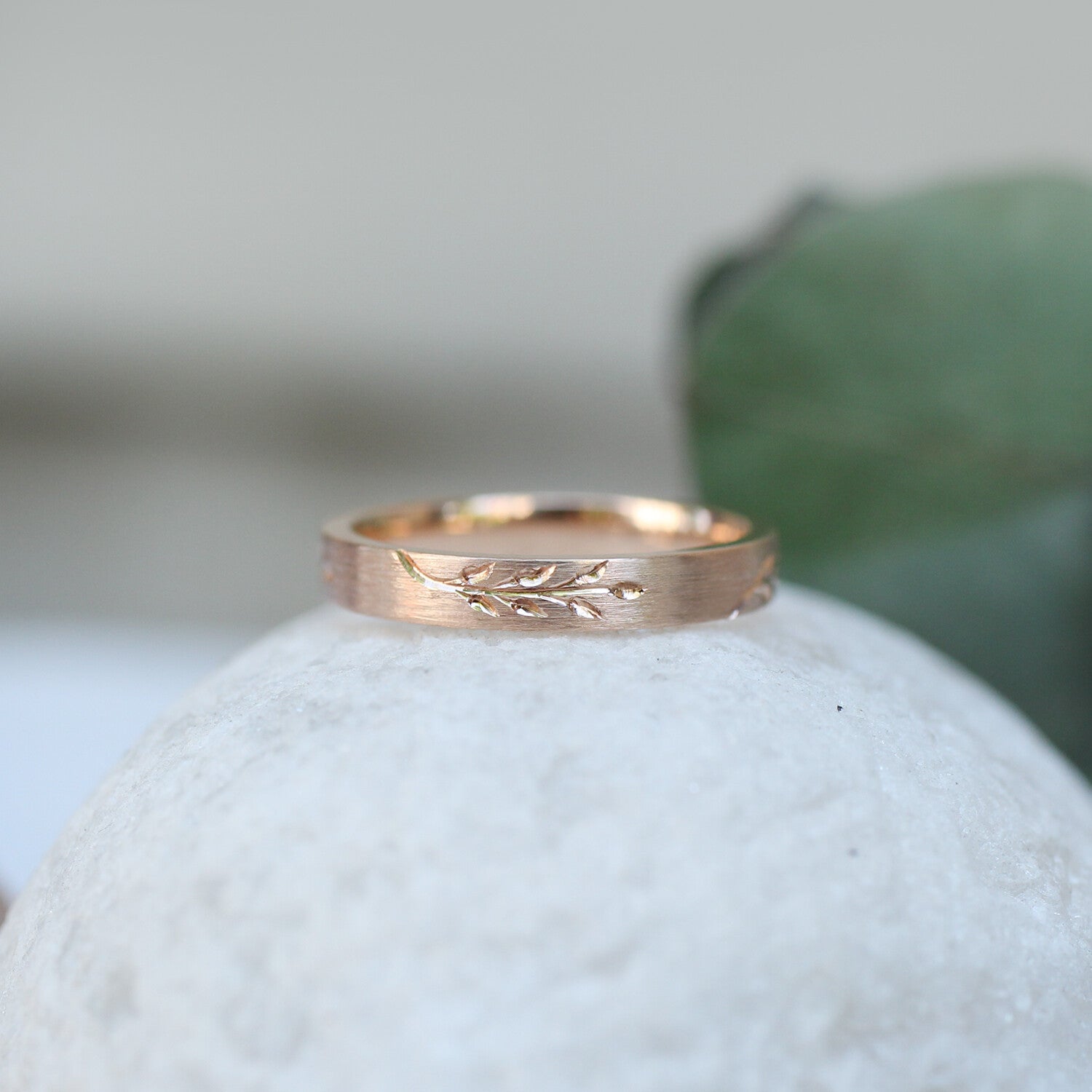 14K Gold Vintage Handcrafted Bella Wedding Ring