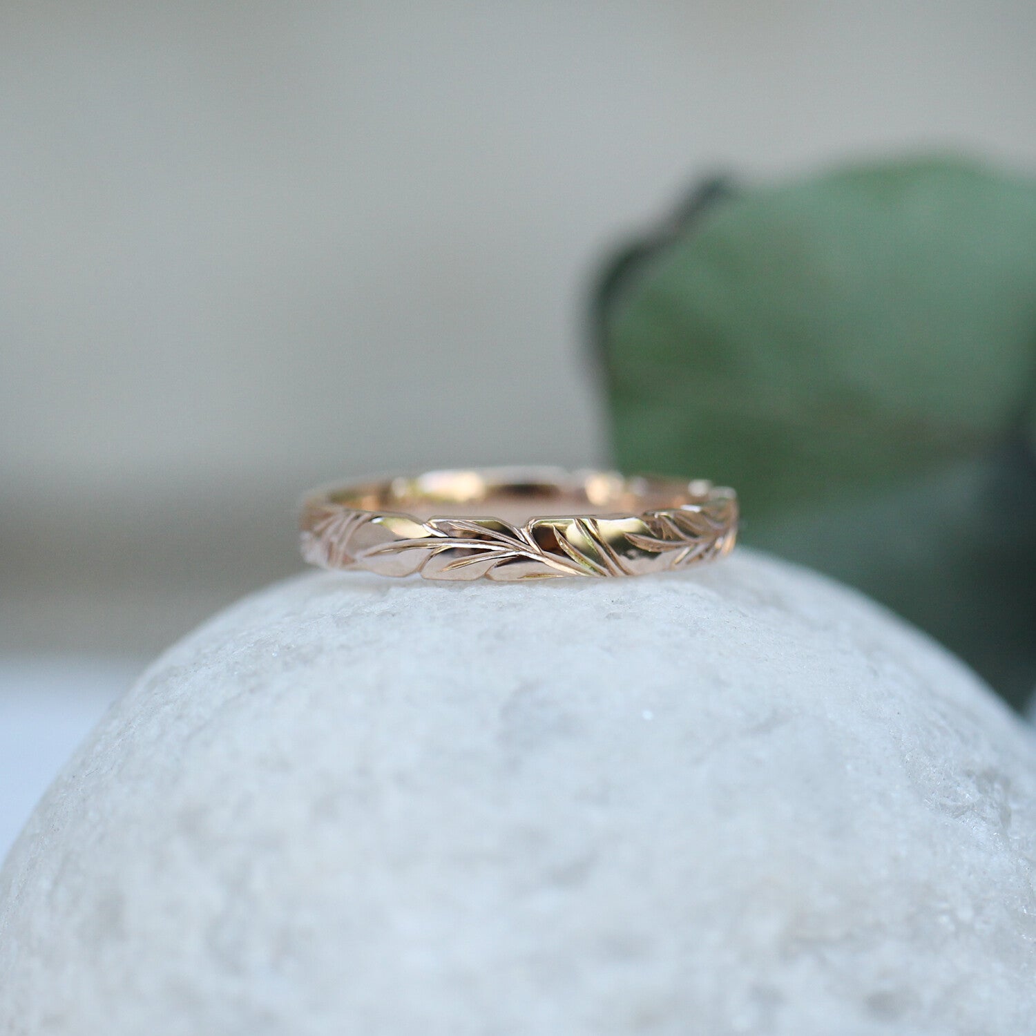 14K Gold Vintage Handmade Duru Wedding Band